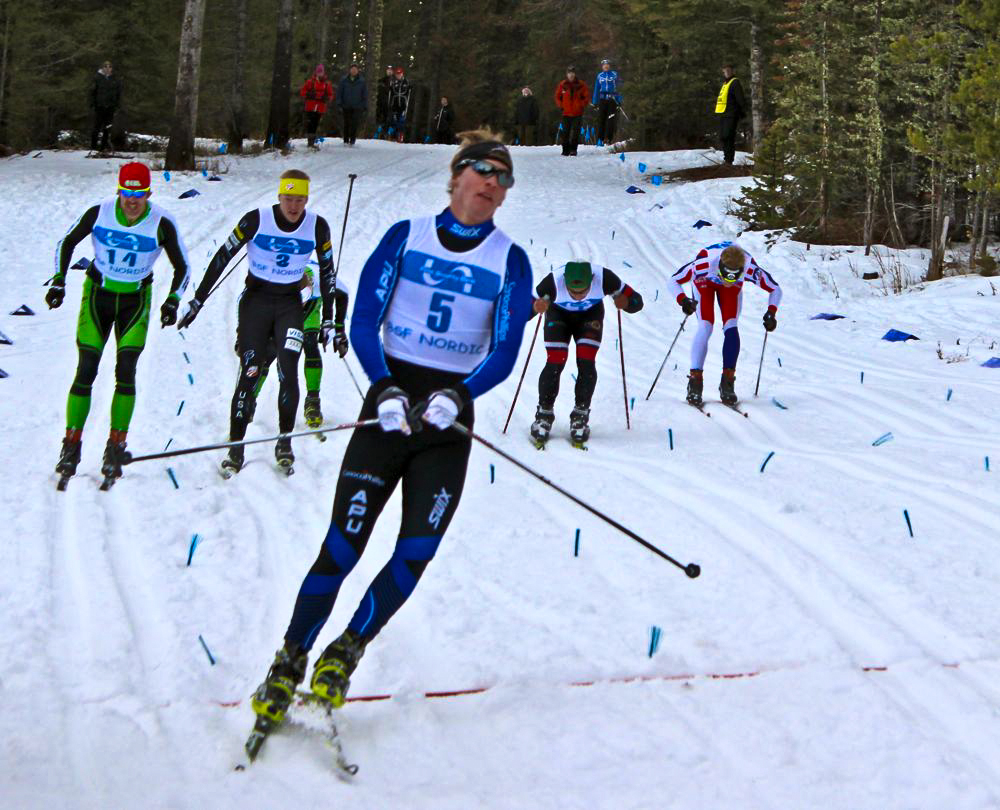Reese takes the win in the A-final! (Fasterskier.com photo)
