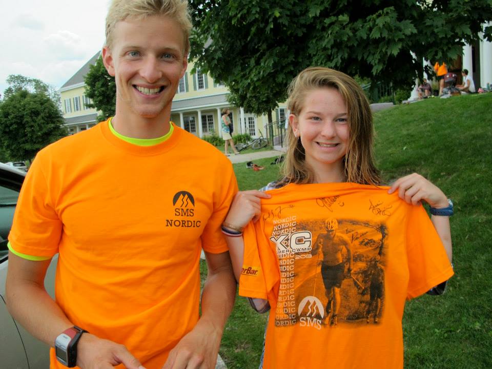 I got my picture on the back of the t-shirts this year!