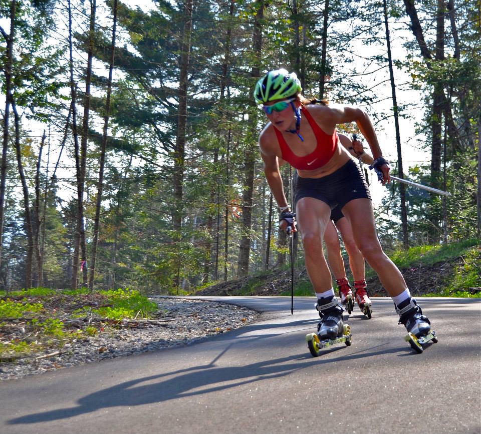 Sophie Caldwell ripping some skate speeds.