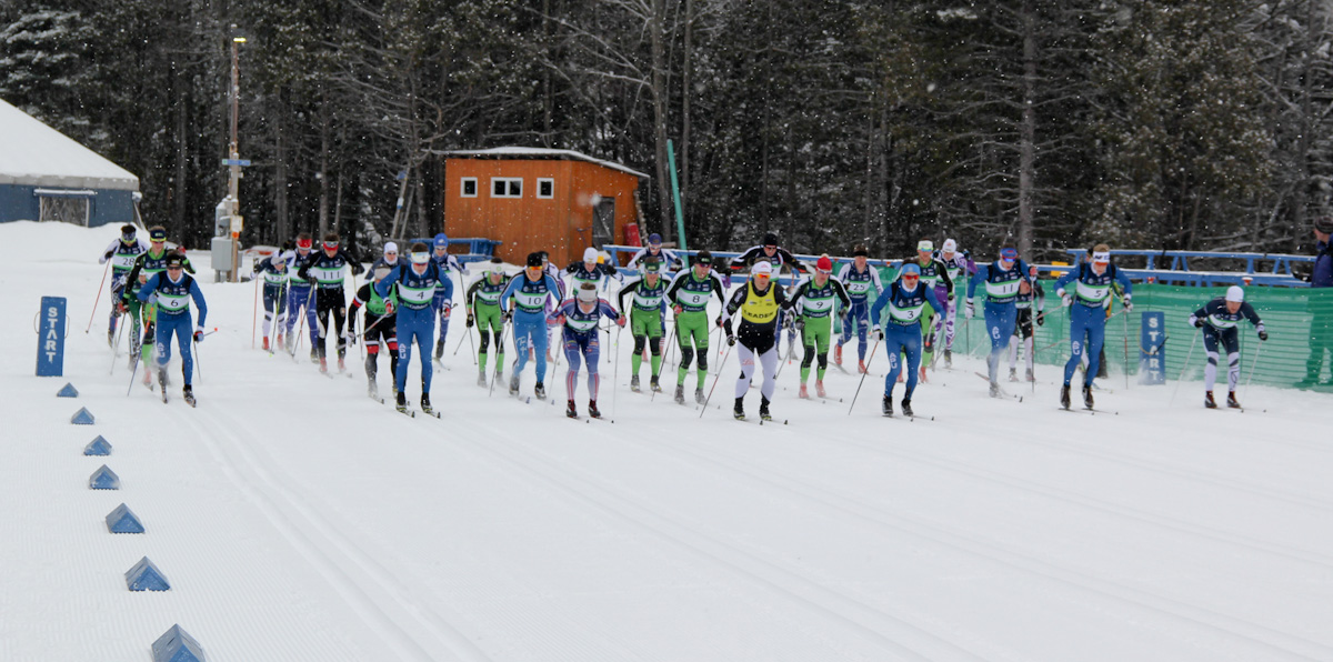 Start of the 30k Supertour mass start.