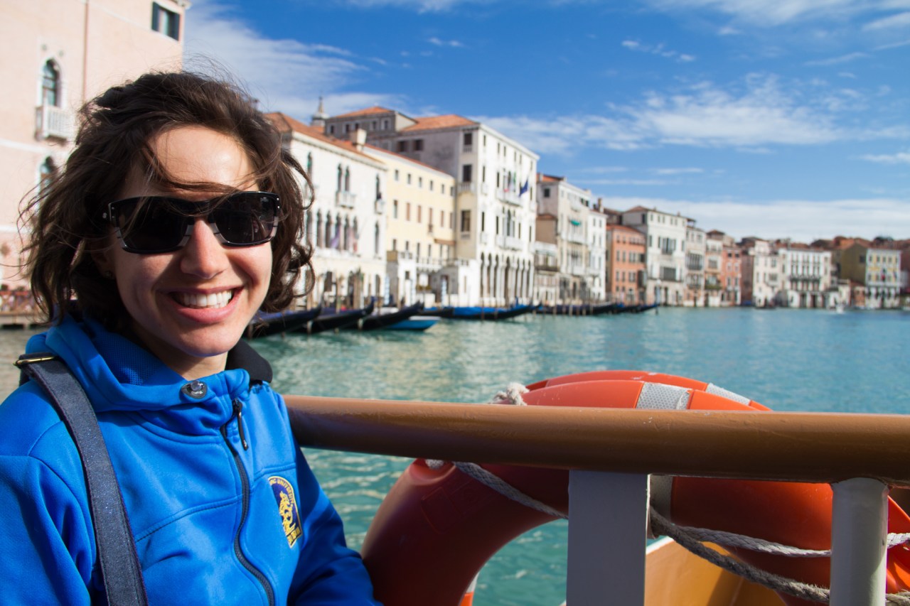 Chelsea Holmes was excited take it all in!