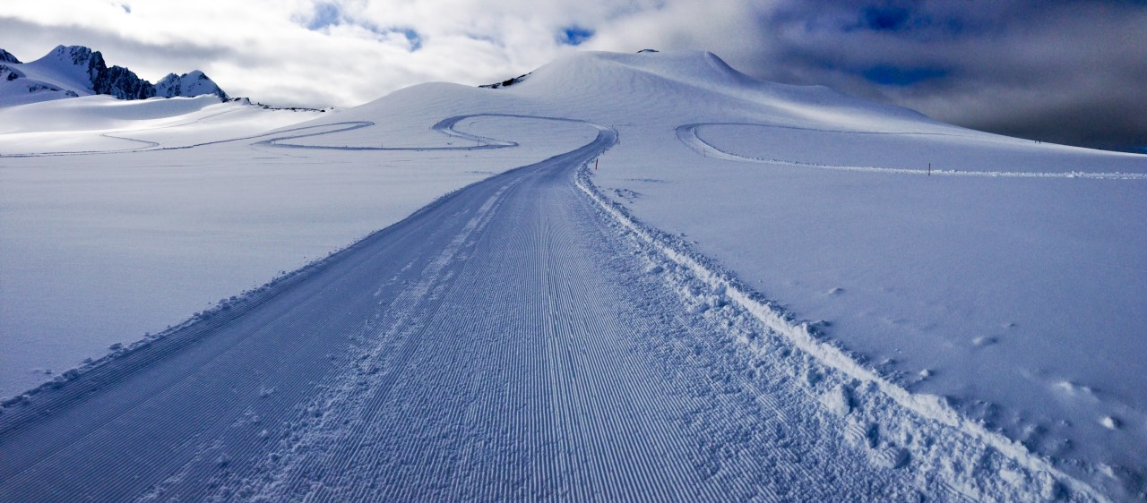 The clouds started to lift, and all at once - we saw the full glory of where we were.