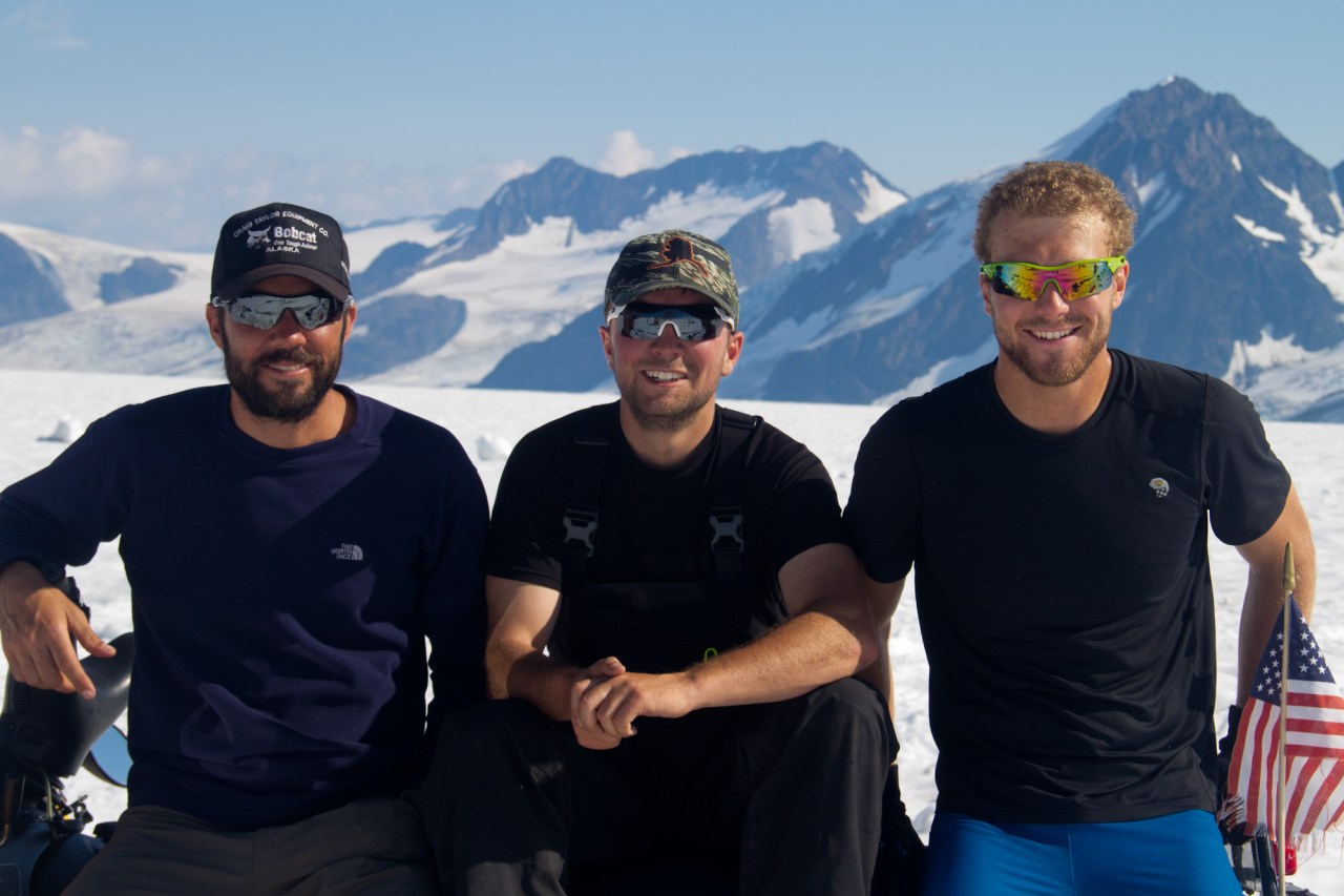 Our awesome glacier staff: Erik Don, and Andre.  These guys work hard every day to make sure that the only thing athletes have to worry about is training, eating, and sleeping.